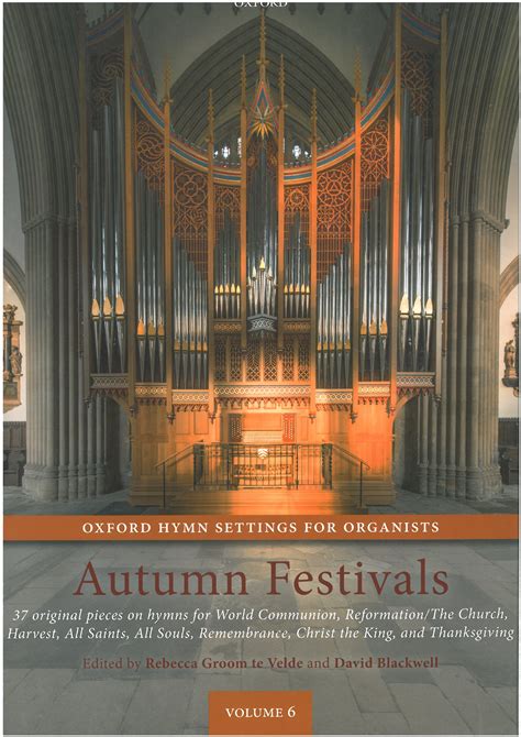 Oxford Hymn Settings For Organists: Autumn Festivals